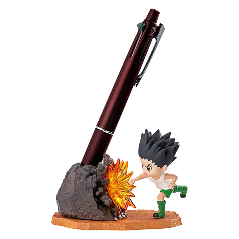 [In Stock] Genuine Anime Toy Hunter × Hunter Desktop Collection Gon · Freecss Killua Zoldyck Figure Model Ornament Toy Boy Gift