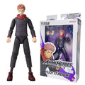 Heiß 17cm Bandai Original Jujutsu Kaisen Actionfigur Gojou Satoru Itadori Yuji Fushiguro Megumi Action Anime Geburtstagsgeschenk Spielzeug