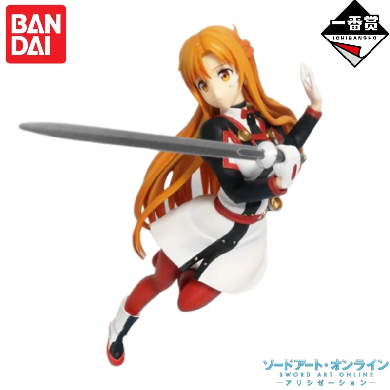 Original Banpresto Anime Characters Sword Art Online Movie Asuna Pretty Garage Collectible Ornaments Model Toys