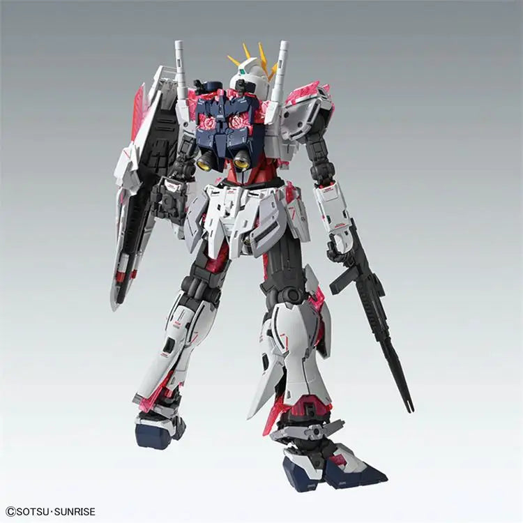 In Stock Bandai MG 1/100 Narrative NARRATIVE GUNDAM NT C Equipment Ver.Ka Action Figure Boys Toy Mecha Model Gift Assembly