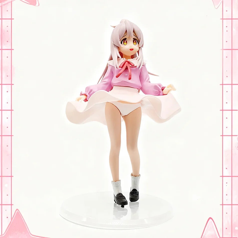 In-Stock 18cm Ooyama Mahiro Standing Pose Dress Figure - Cute Anime Model, Collectible Toy, Birthday Gift, Mysterious Surprise