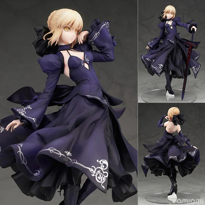 25cm Fate/Grand Order Sexy Anime Figure Altria Pendragon Action Figure Saber Alter Figure Adult Collectible Model Doll Toys Gift