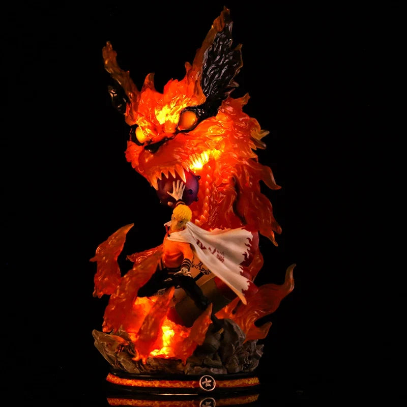 NARUTO 40cm Uzumaki Naruto Animation Peripherals Model Seventh Generation Hokage Figure Decoration Festival Gift Toy Collection