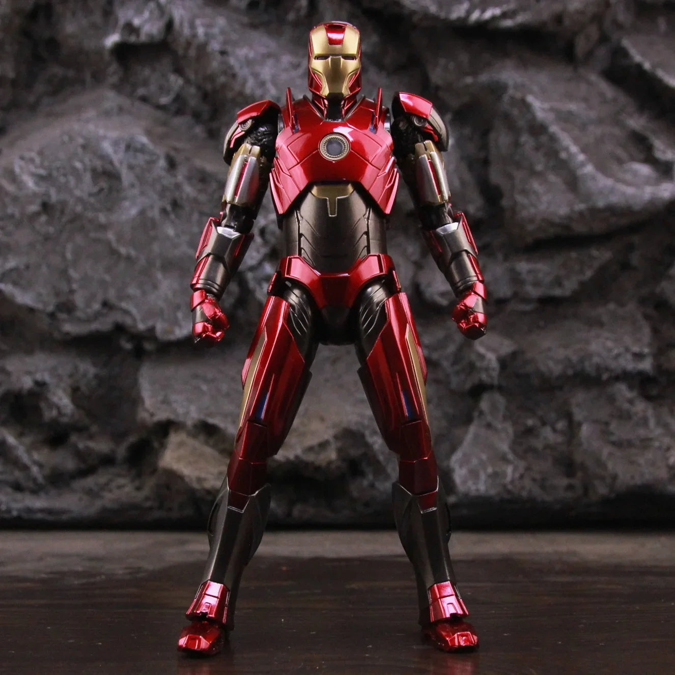 ZD Toys Iron Man 3 MARK XVI MK16 Nightclub 1/10 Actionfigur Marvel Studios Infinity SAGA Tony Stark Legends Spielzeugpuppe Modell