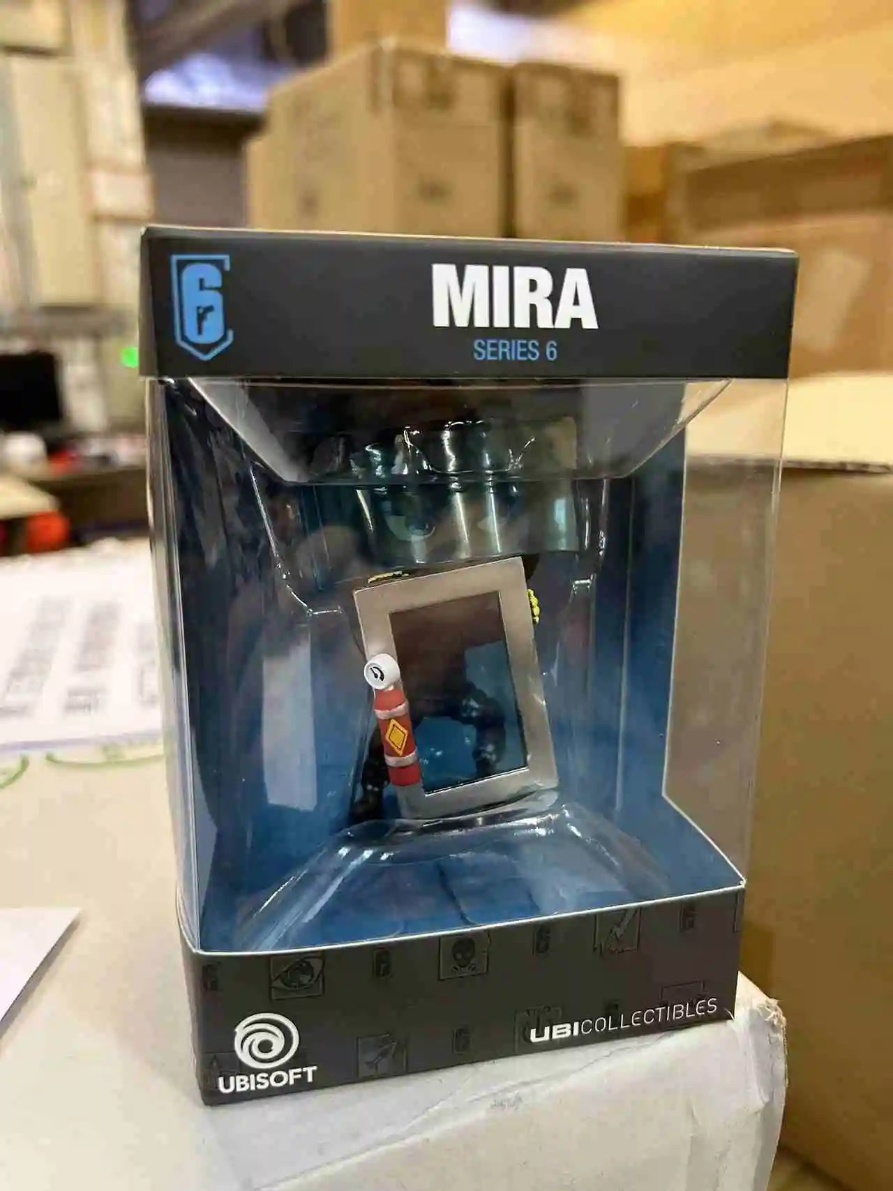 Q Version 10cm R6 Rainbow Six Siege Figure Blitz Montagne Bandit Caveira Thermite Ash Action Figure Collection Decor Toys Gifts