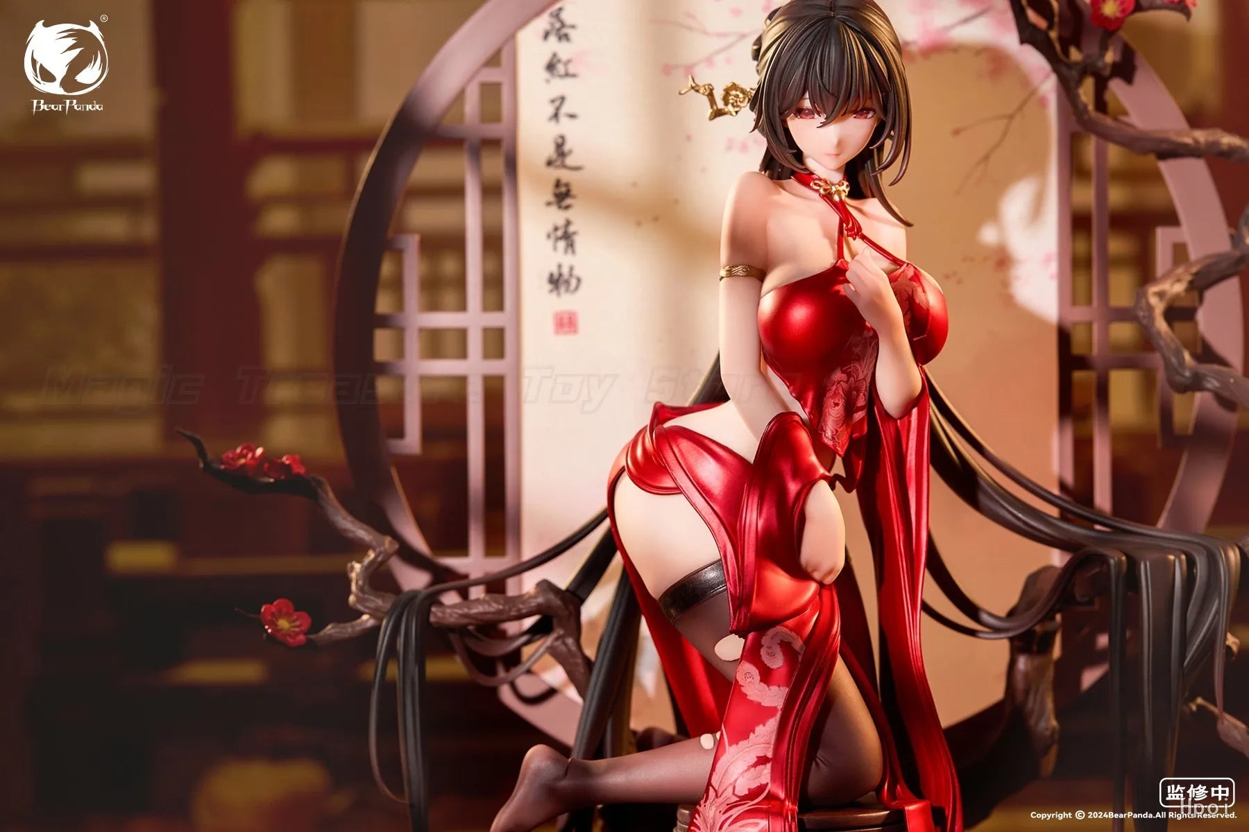 【In Stock】Original BearPanda Chinese Style Series 1/6 Scale Figure Anniversary Style Falling Ornaments Toys