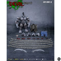 Axytoys Devil Deluxe Version Actionfigur AXYD001B D002B Offiziell Rot und Grau mit Zubehör Muskelmodell Spielzeug Geschenk