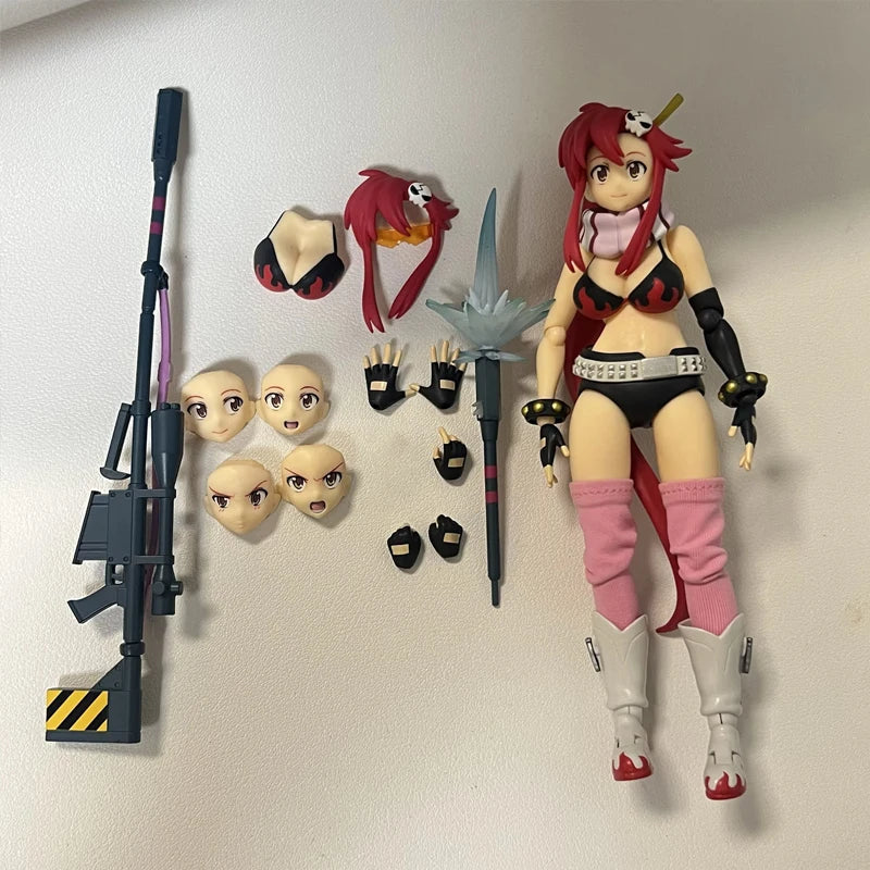 In Stock Aniplex Buzzmod Tengen Breakthrough Gurren Lagann Yuko Action Bulk Cargo No Box Figure Pvc Model Collectible Toys