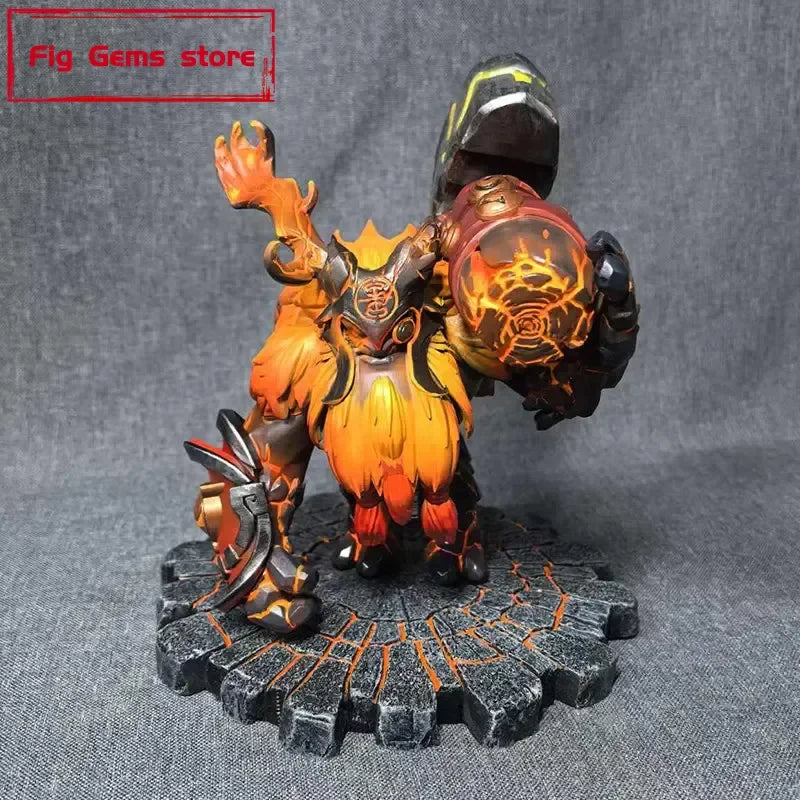 21cm Dota2 Figure Earthshaker Resin Game Collectible Model High-End Customization Desktop Decorations Holiday Gifts Kids Toys