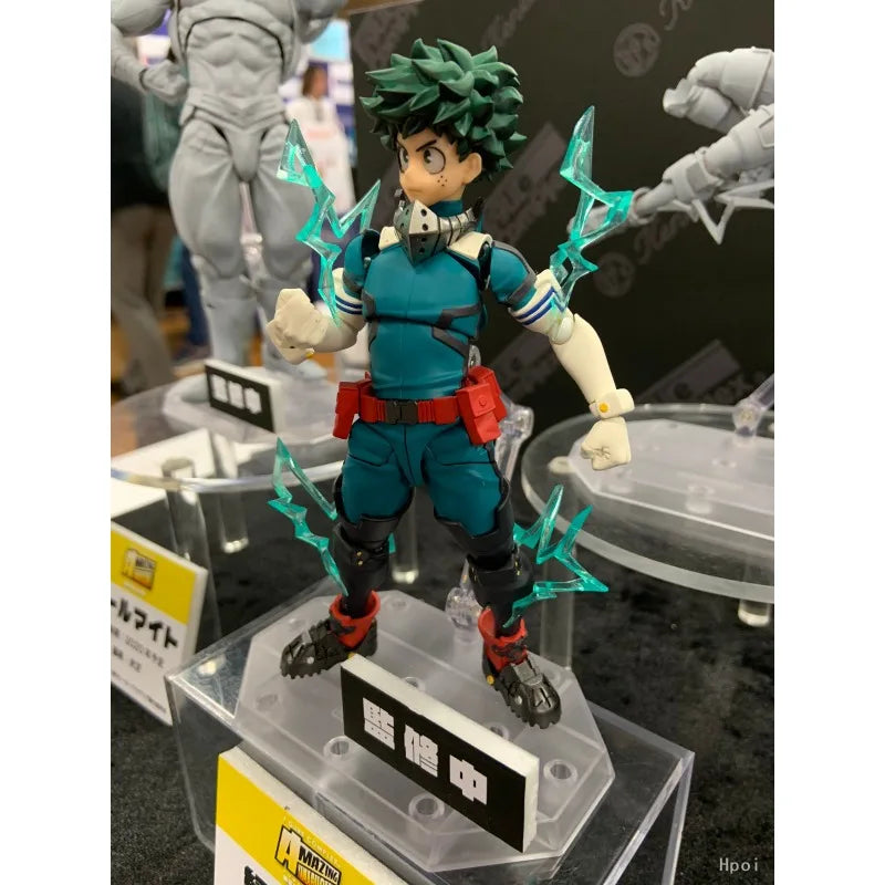 KAIYODO Genuine Amazing Yamaguchi Series My Hero Academy Midoriya Izuku，All Might Finished Product Movable Model As A Gift