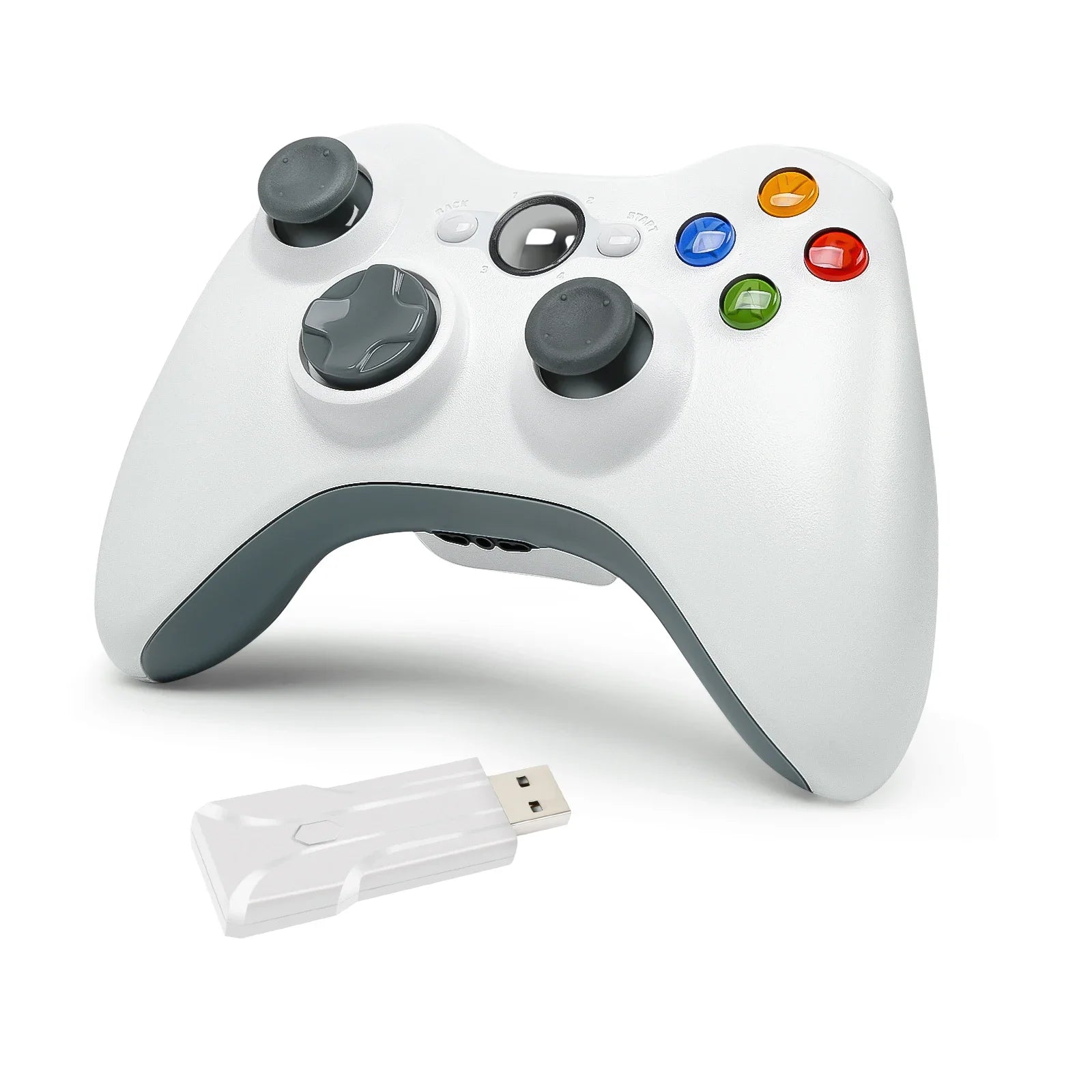 Gamepad For Xbox 360/Slim/Window 7/8/10 2.4G Wireless Controller Gaming Joystick 6-Axis Gyro Dual Vibration Game Remote Control