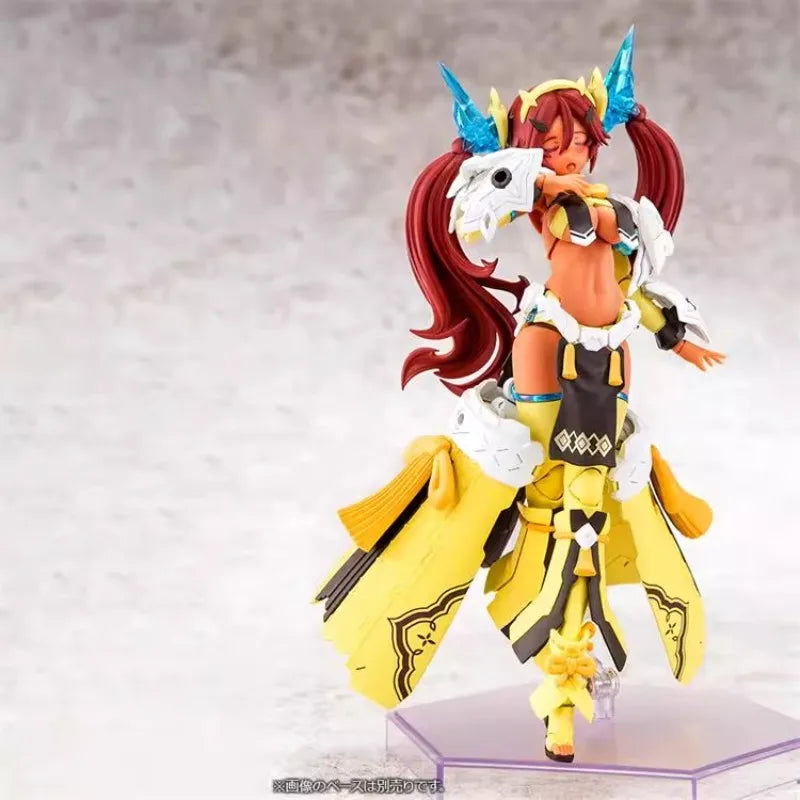KOTOBUKIYA Original Anime Figure MEGAMI DEVICE KP772 AUV AME NO UZUME SUNSHINE Mobile Suit Girl Action Figure Toys for Kids Gift