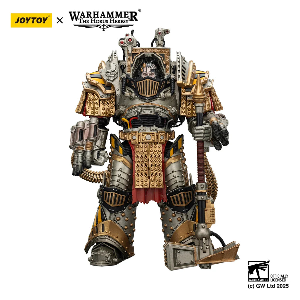 JOYTOY Warhammer "The Horus Heresy" 1/18 Actionfiguren Anime Iron Warriors Perturabo, Primarch der IV. Legion