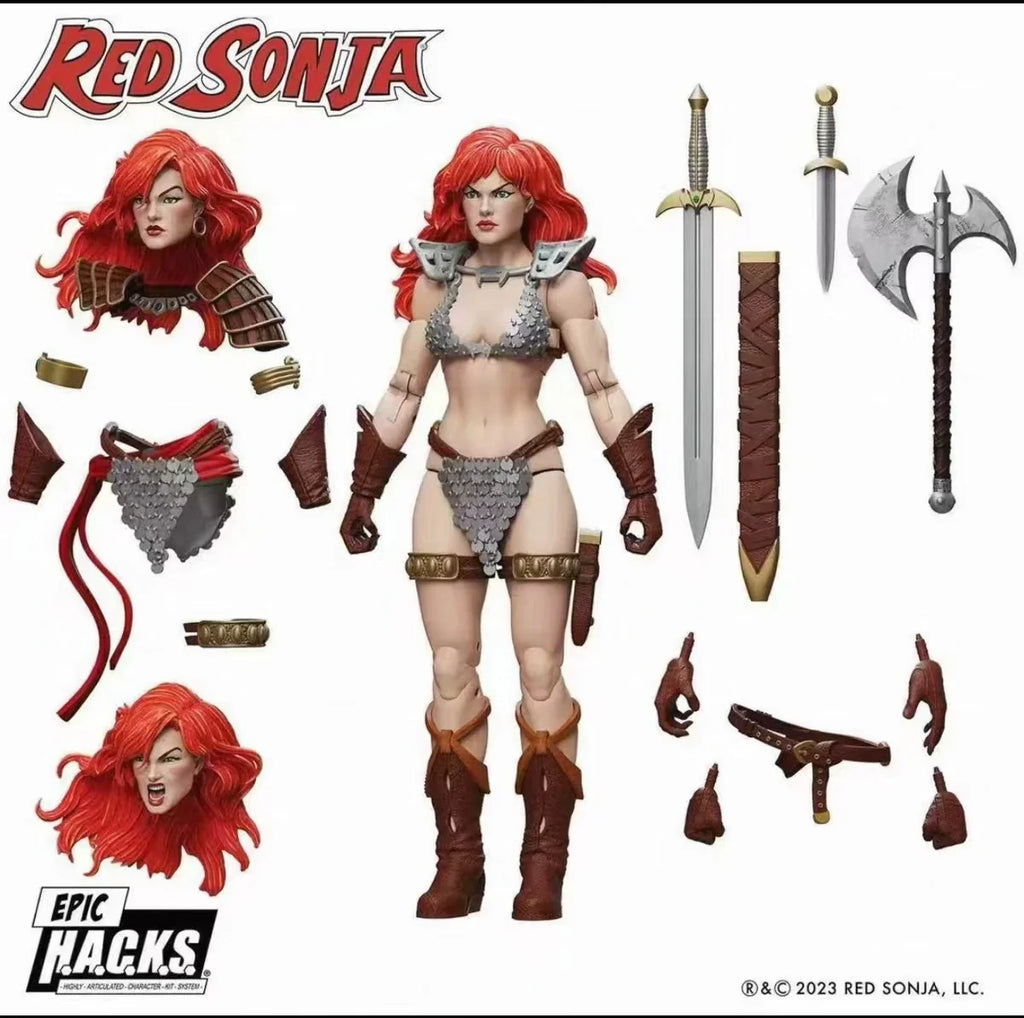 Auf Lager Boss Strike 1/18 Deluxe Edition Red Sonia Action-Puppe Spielzeug-Sammlung Geschenk