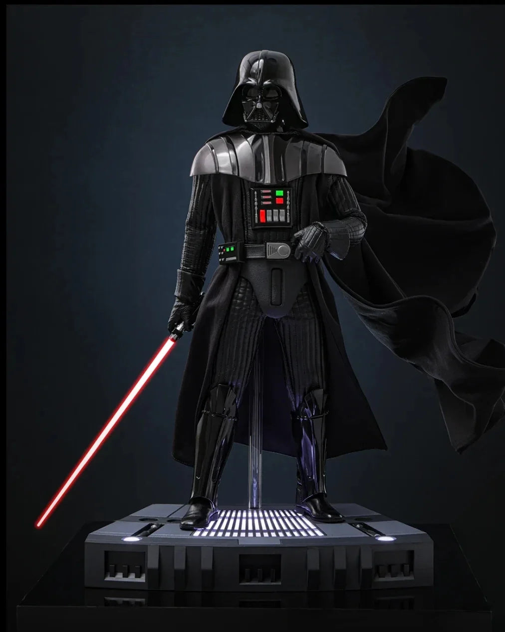 New In Stock 30cm Wars Anime Figure Darth Vader Emit Light And Sound Action Figure Desktop Decoration Christmas Surprise Gifts