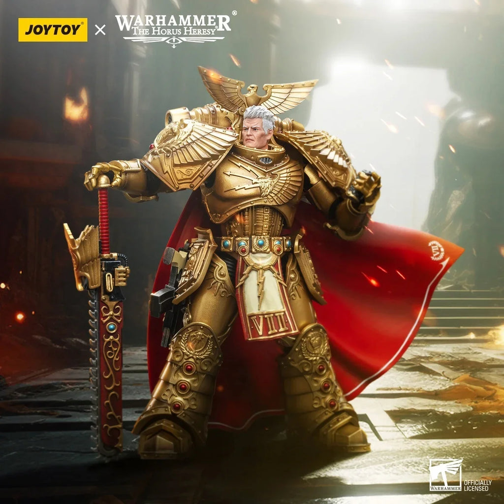 JOY TOY Warhammer "The Horus Heresy" Imperial Fists Rogal Dorn, Primarch Of The Vllth Legion Action Figures Doll Collection