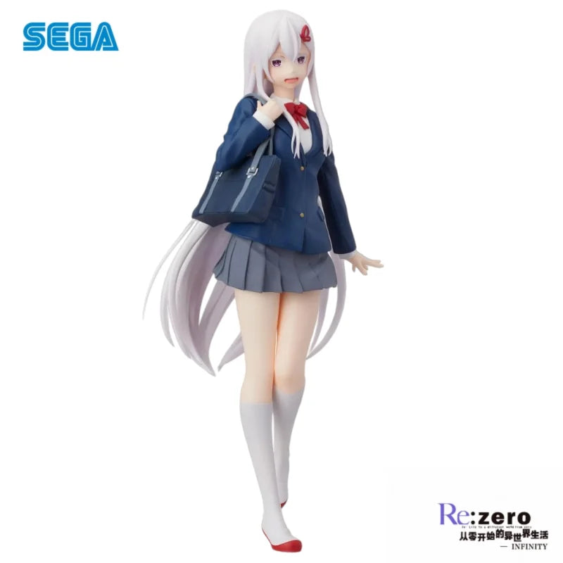 In Stock Sega Original Re Zero - Starting Life In Another World Echidna Action Figure Model Doll Brand New Boxed Model Garage