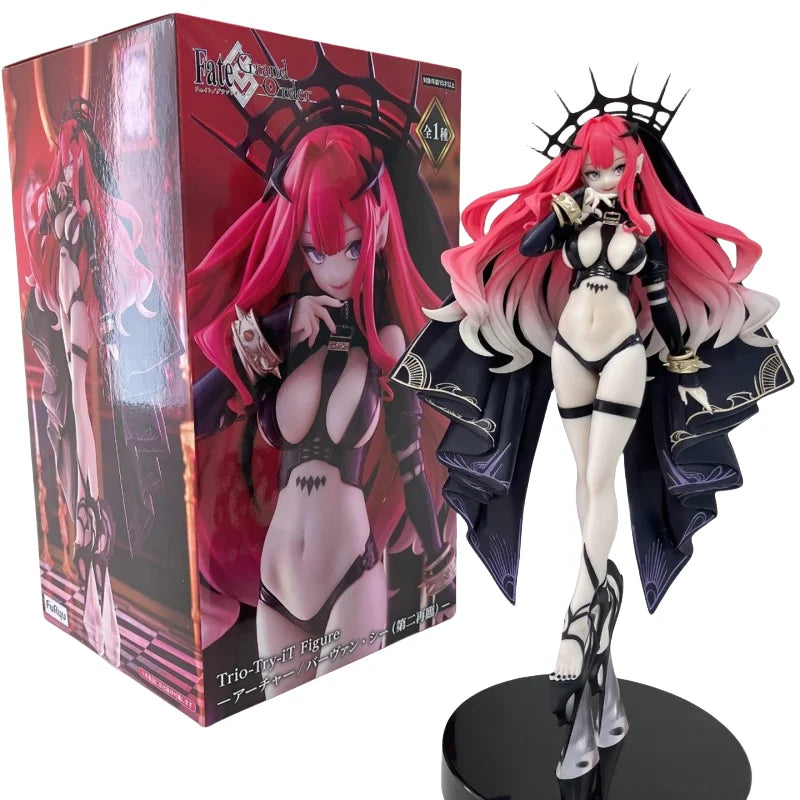 New Original Furyu Fate Grand Order Trio-Try-It Figure Fairy Knight Tristan Baobhan Sith Anime Figure Desktop Ornament Model Toy