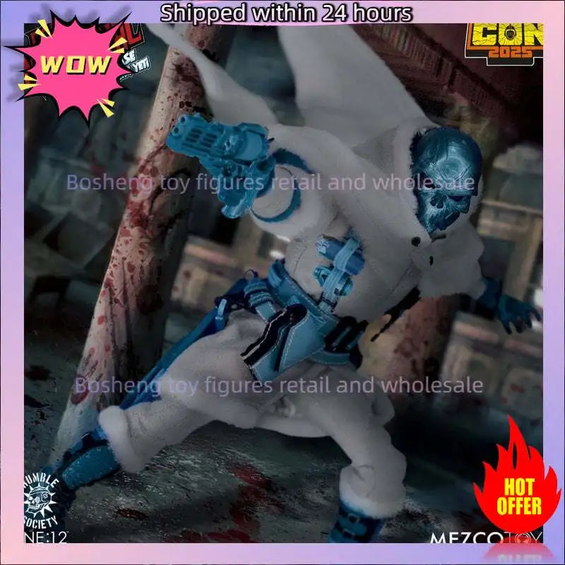 Original Mezco Toyz NYCC 2025 One:12 Doc Nocturnal and the Case of the Shrieking Yeti In Stock Anime Action Collection Figures