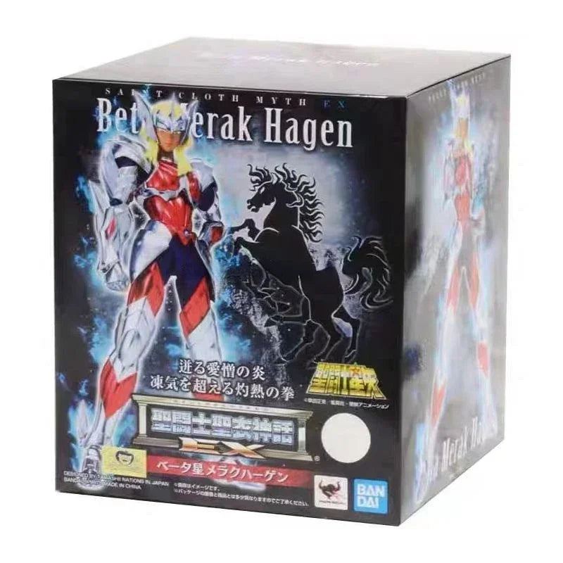 In Stock BANDAI Saint Cloth Myth EX Beta Merak Hagen Saint Seiya Anime Character Model Toy Collection Gift