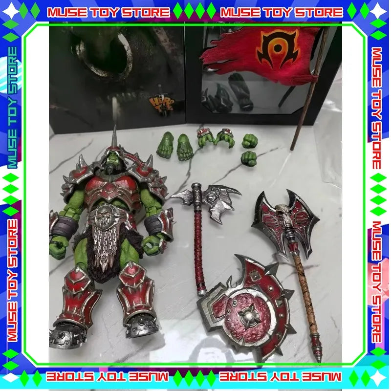 HERO TOYS 1/12 Scale Anime Model Elite Soldier Kukaron Orc Commander Full Set 7 Inch Action Figure for Fans Gift in Stock