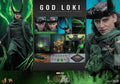 In Stock HotToys God Loki Gel Hair Version Hair Transplant Version 1/6 Soldier Doll Anime Action Figure Toy Model Collection