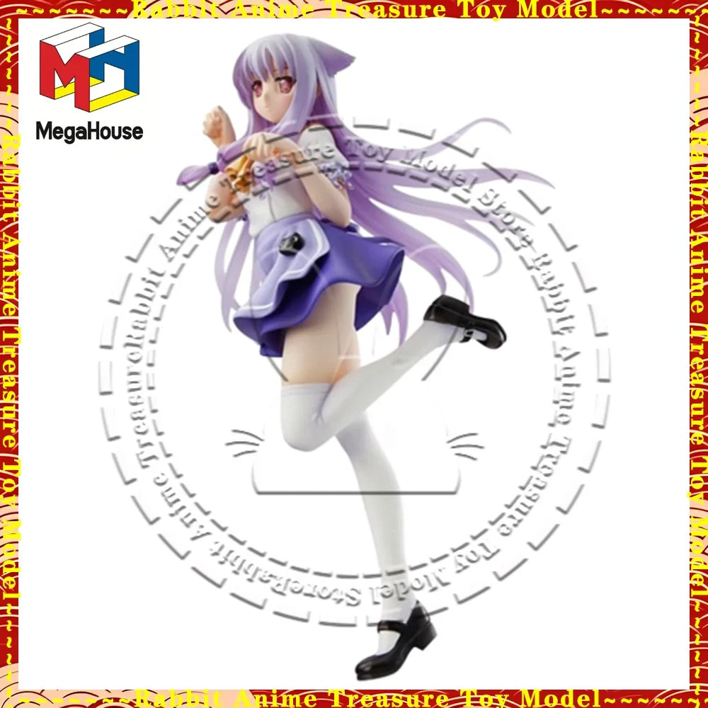 In Stock Original Genuine MegaHouse Excellent Model Figure Mayoi Neko Overrun! Kiri Kirigaya 1/8 Scale PVC Collectible