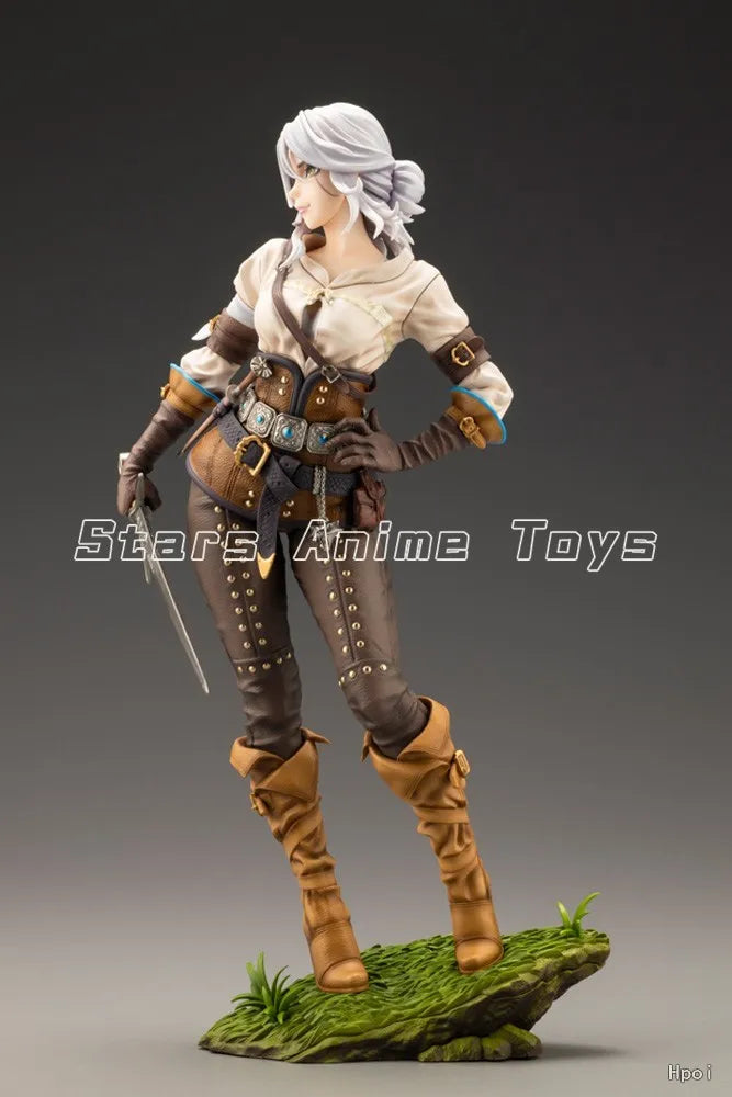 Kotobukiya BISHOUJO STATUE The Witcher Cirilla Fiona Elen Riannon  1/7 Animation Figure Collection Ornaments Model Toys
