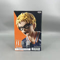 In Stock Genuine Banda Banpresto Haikyuu!! Kei Tsukishima PVC Posing Figure Model Original Anime Desktop Ornament Doll Toys Gift