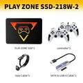 PlayZone 1TB  Gaming SSD Game Console 80+Emulator for PS5/PS4/Switch/XBOX/PS3/PS2 with 16191 AAA&3D&Retro Game for Win PC/Laptop