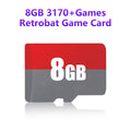Retrobat 8GB Game TF Card Retro Gaming Memory Card With 3168 Retro Games&2 PC Games 9 Emulators  For Rog Ally/Rog Ally X/GPD WIN