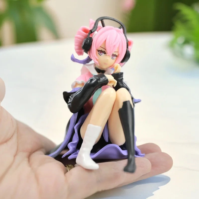 9CM Anime Game Arknights Eureka Figure U-Official Noodle Stopper Figure F:Nex Model Toy Gift Collection Action Figure PVC Doll