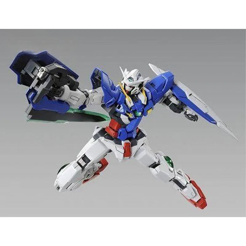 Bandai Original MG Gundam Exia RepairⅡ GN-001R2 1/100 Anime Action Figure Assembly Model Toys Gifts For Children Collectibles