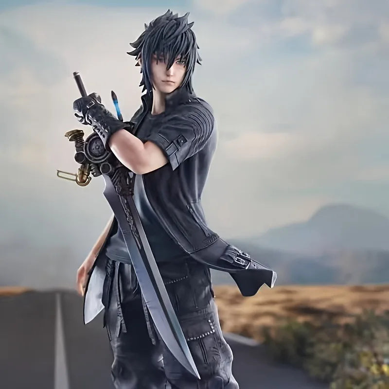 XV Noctis Lucis Caelum Figure - Prince Character Model, Anime Game Peripheral, Desktop Decoration, Collectible Ornament