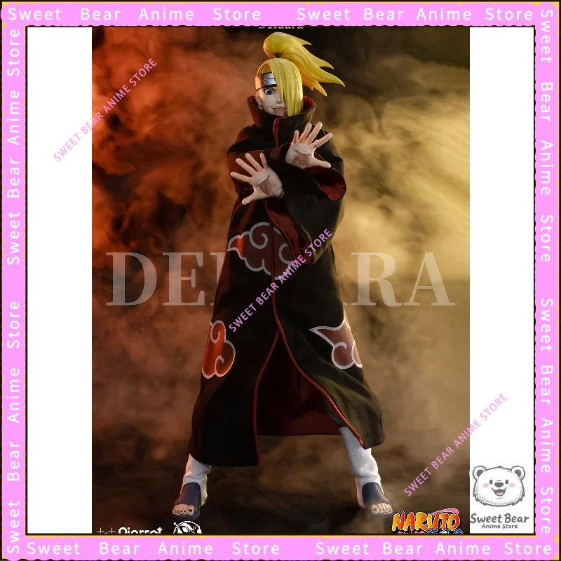 In Stock RocketToys Original Naruto Akatsuki Deidara Soldier Action Figure Anime Model Trendy Toys Desktop Doll Collectibles