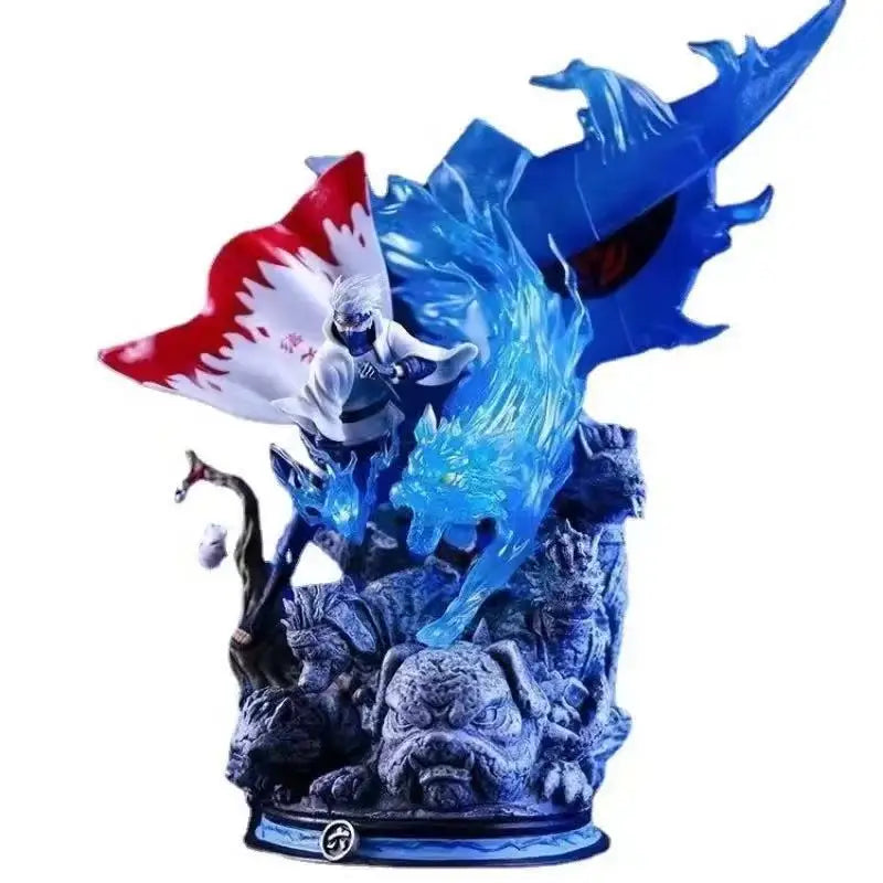 26CM Naruto Anime Figure Hatake Kakashi Statue Figurine Model Doll Ornament Collection Room Decora Desk Toy Gift