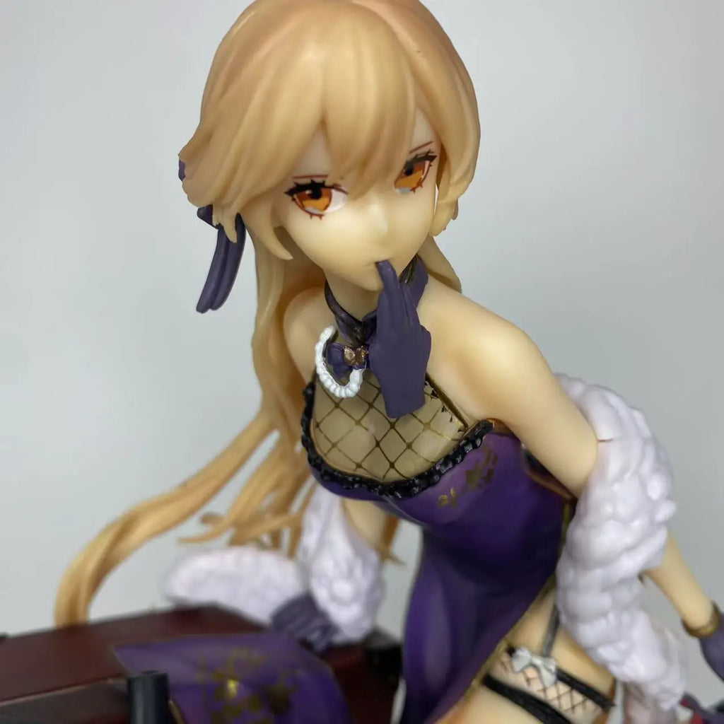 Girls' Frontline Purple Rain Heart Double headed Carving anime Girls' Handmade Model Ornaments