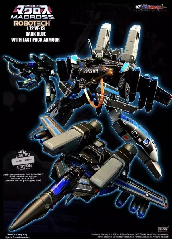 Lagernde Artikel zu Favoriten hinzufügenKitzConcept Macross Robotech VF-1S VF1S Limited Edition with Super Space Parts KIT Luminous LED A