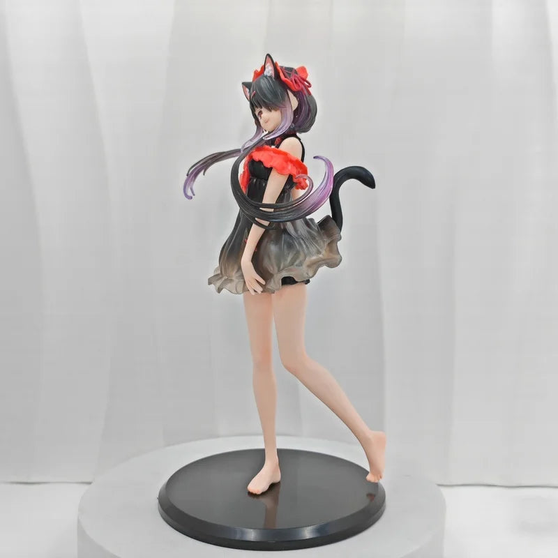 New Product Date A Live Handmade Action Figure Tokisaki Kurumi Pajamas Beautiful Girl Anime Peripheral Desktop Accessories