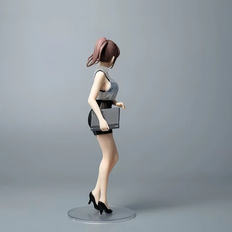 20cm POPQN Union Creative Anime Figure Class Teacher Action Figure Native Rocket Boy Mauve Figurine Adult Model Doll Toys Gifts