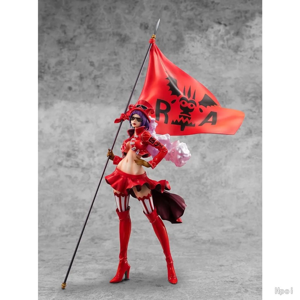 In stock Original MegaHouse POP Revolutionary Army Captain Bello Betty Anime Doll Figure Model Toys Gifts