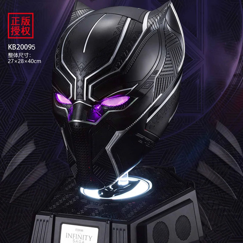 Marvel Black Panther Helmet Cosplay Mask Wearable Killerbody Anime Supermodel Thousand-Year Mechanical Costume Accessories