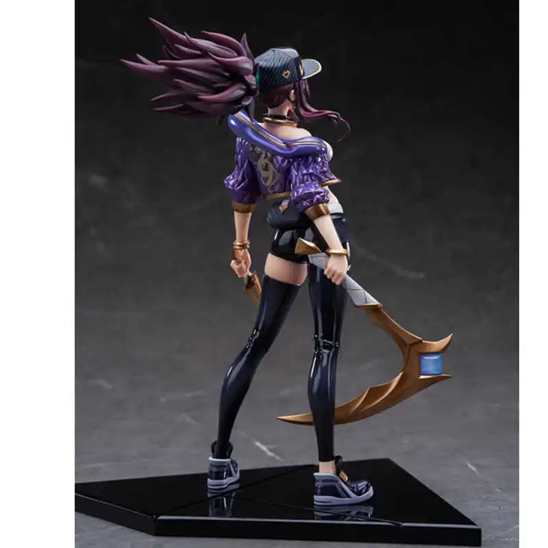 APEX INNOVATION K/DA Akali The Rogue Assassin PVC Figure Collectible Model Figurine Genuine Character Model Toy Gift Collection