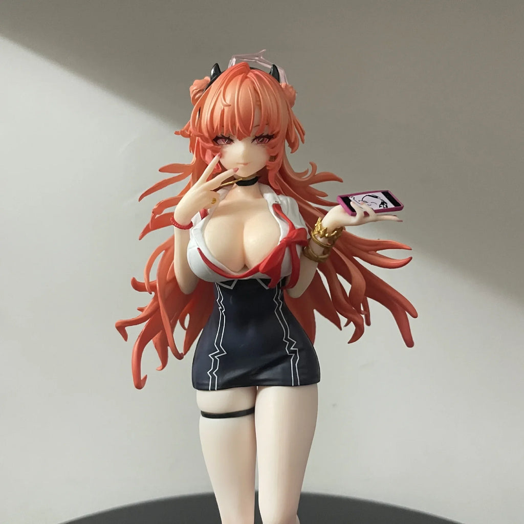 Blue Archive Yozakura Kirara Anime Night Blooming Cherry Girl 23cm Standing Pose Anime PVC Figure Statue Desktop Decoration Gift