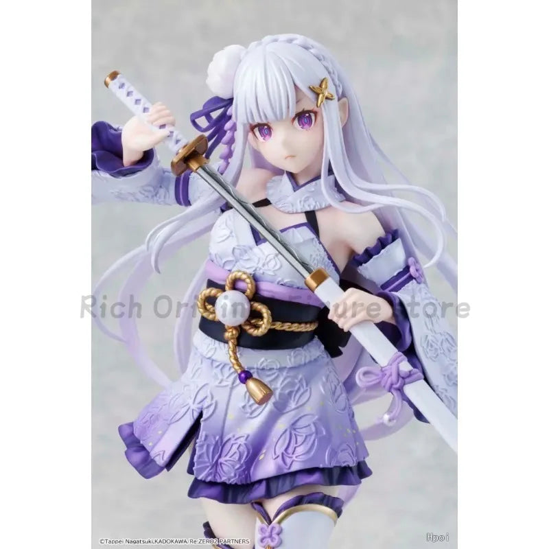 【Pre-sale】Original KADOKAWA KDcolle Re: ZERO - Starting Life in Another World - Emilia Battle Costume Anime Figure