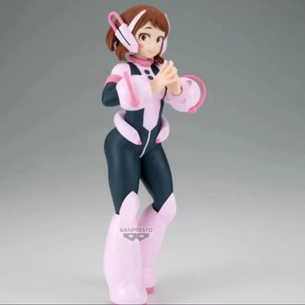 BANPRESTO Original BANDAI Boku no Hero Academia Uraraka Ochaco Glitter Glamours Anime Figures Action Figure