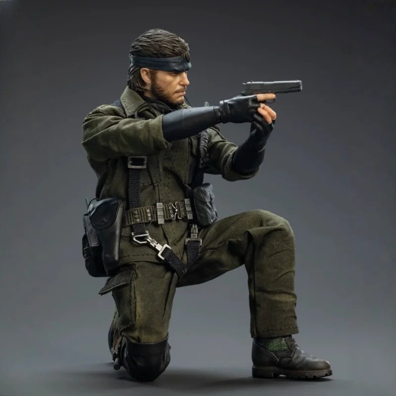 1/12 Scale Metal Gear Snake Action Figure - Viper Agent Kraken Studio Anime Model with Movable Joints for Collectors And Gifts