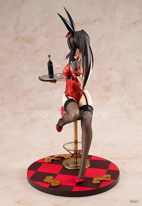 【SF】In Stock Original KADOKAWA KDcolle Date A Live Kurumi Tokisaki 1/7 Scale Figures Model Collection Anime