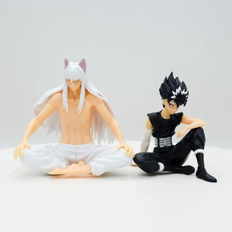 23cm ARTFX J YuYu Hakusho Hiei Anime Figure Youko Kurama/Yusuke Urameshi/Shuichi Minamino Action Figure Gk Model Doll Toys Gifts