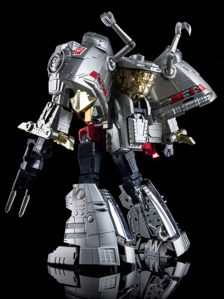 Grimlock Mp-08 Transformation Toy Mp08  Metal Color Enlarged Ko Version 29CM Action Figure Collection Desk Toys